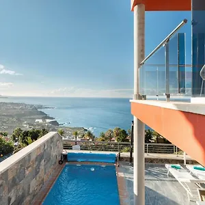 Villa Golden Horizon Con Piscina Privada Climatizada, Santa Úrsula